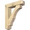 Ekena Millwork Balboa Craftsman Rough Sawn Bracket w/ Offset Brace, Douglas Fir, 6"W x 24"D x 28"H BKT0604X24X28BOA04RDF - alternate 1